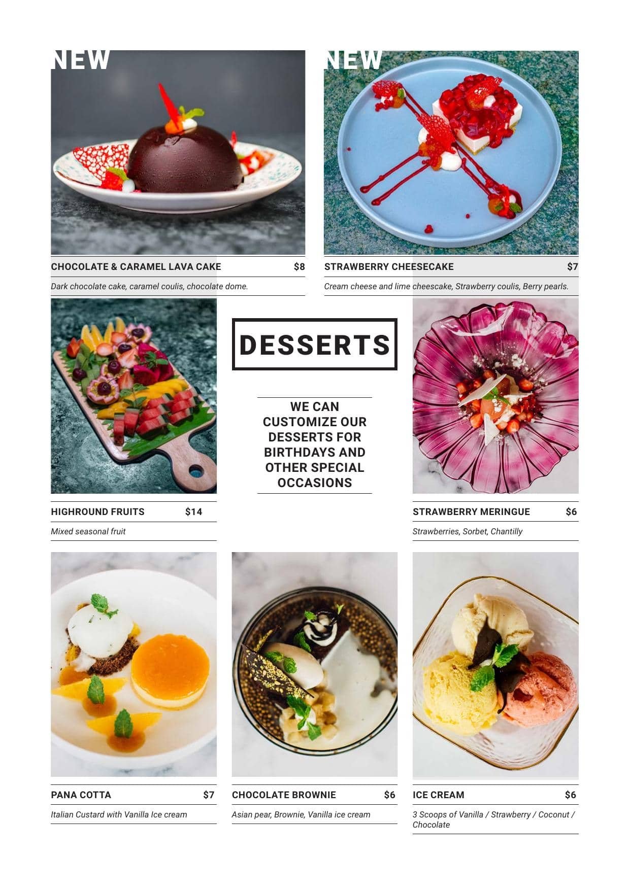 Dessert